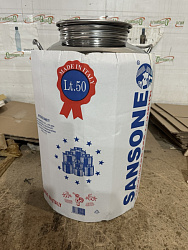 УЦЕНКА Бидон (фляга) Sansone из нержавейки 50 л 