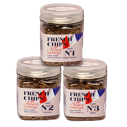 Набор с тремя видами щепы по 50 гр. (Франция)